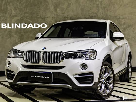 BMW X4 2.0 28I X LINE 4X4 16V TURBO GASOLINA 4P AUTOMÁTICO BMW X4 2.0 28I X LINE 4X4 16V TURBO GASOLINA 4P AUTOMÁTICO
